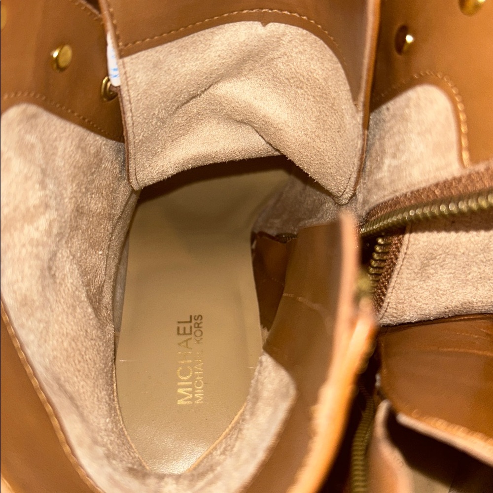 Michael Kors Lace Up Boots - Picture 13 of 14